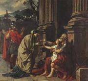 Jacques-Louis David Belisarius (mk02) France oil painting artist